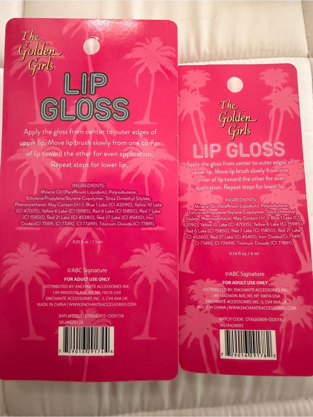 The Golden Girls Lip Gloss-Shimmer Set - Picture 5 of 6